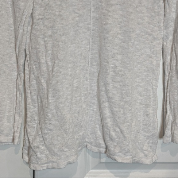 Project White Cotton Linen Slub Sweater M - Picture 3 of 8